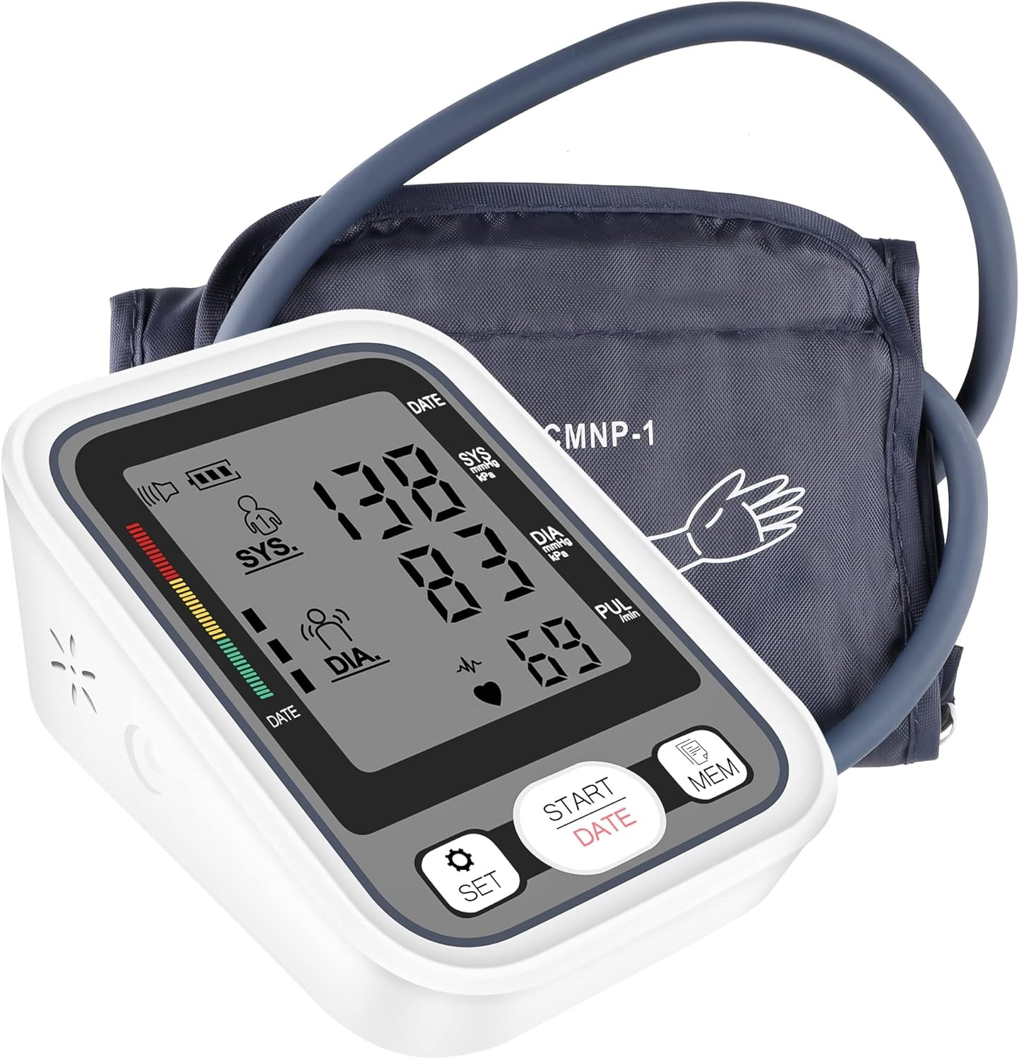 Digital arm blood pressure monitor YEBETT-111